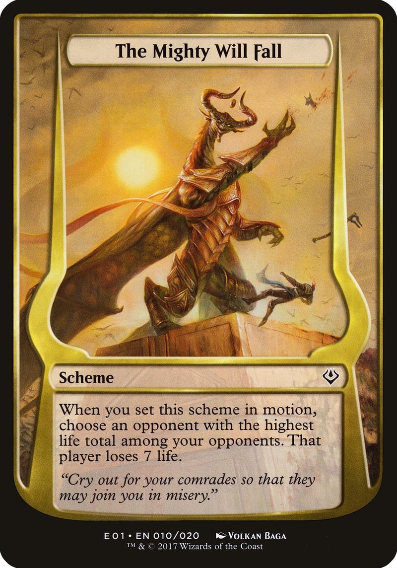 The Mighty Will Fall Archenemy Nicol Bolas (15) [OVER]