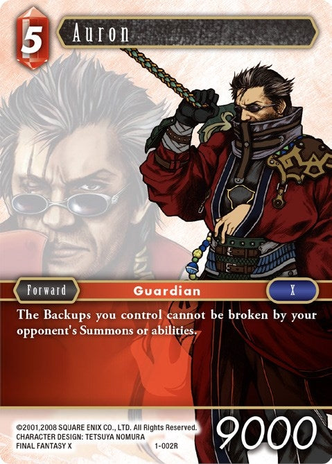 Auron Rare (1-002R) [OP1]