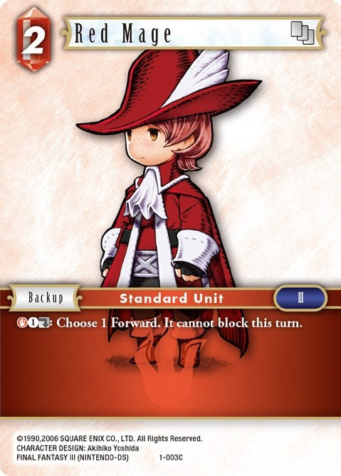 Red Mage Arc (1-003C) [OP1]