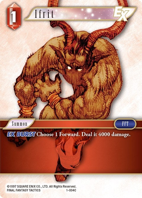 Ifrit EX (1-004C) [OP1]