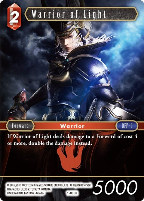 Warrior of Light Fire (1-005R) [OP1]