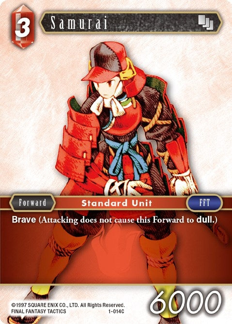 Samurai Male Unit (1-014C) [OP1]