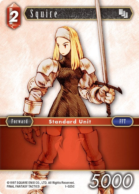 Squire Female Unit (1-025C) [OP1]