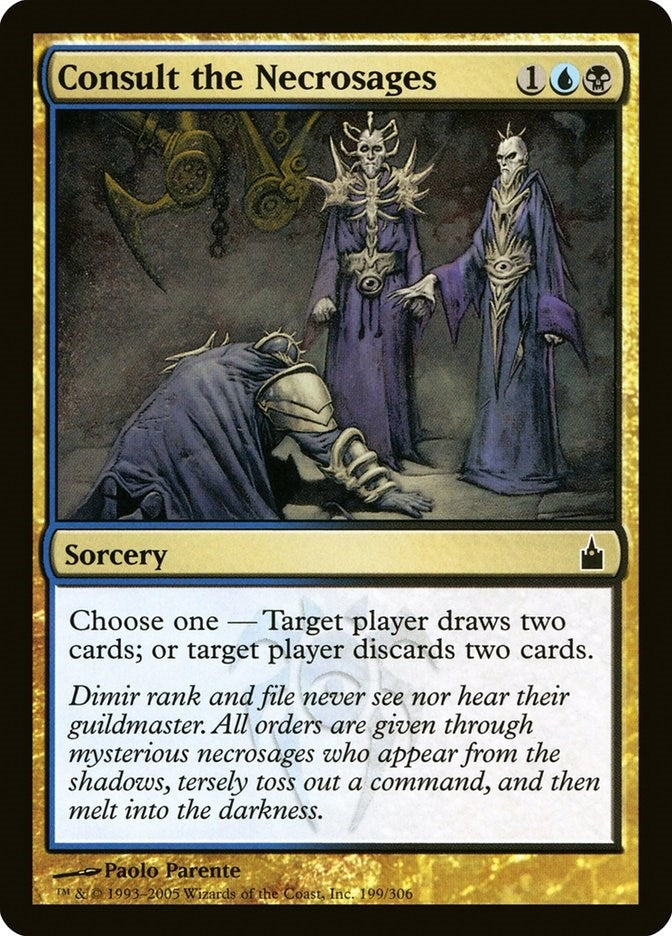 Consult the Necrosages (199) [RAV]
