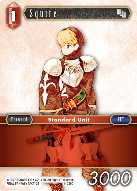 Squire Male Unit (1-026C) [OP1]