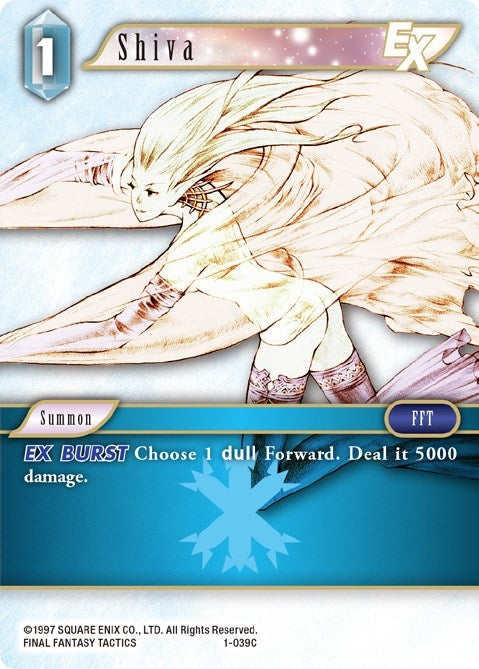 Shiva EX Common (1-039C) [OP1]
