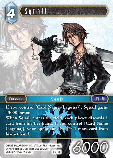 Squall Rare (1-042R) [OP1]