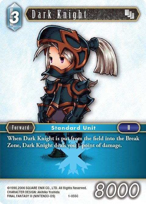 Dark Knight Luneth (1-055C) [OP1]