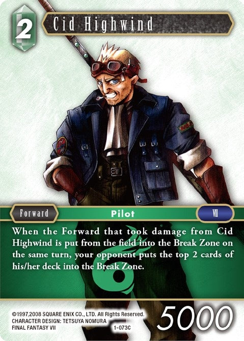 Cid Highwind Common (1-073C) [OP1]
