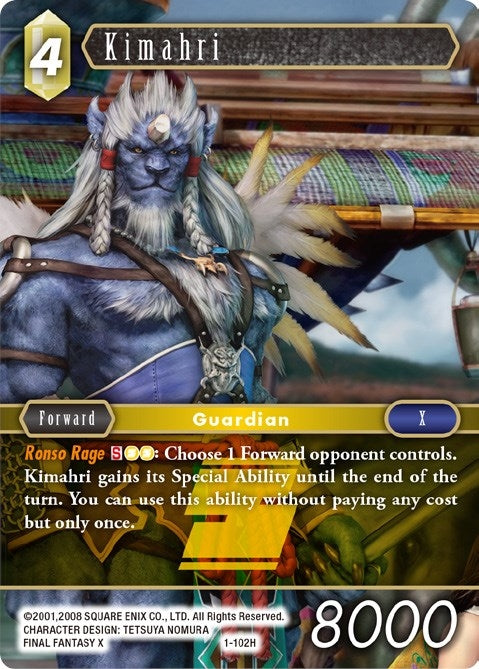 Kimahri Hero (1-102H) [OP1]
