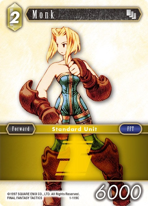 Monk Female Unit (1-119C) [OP1]