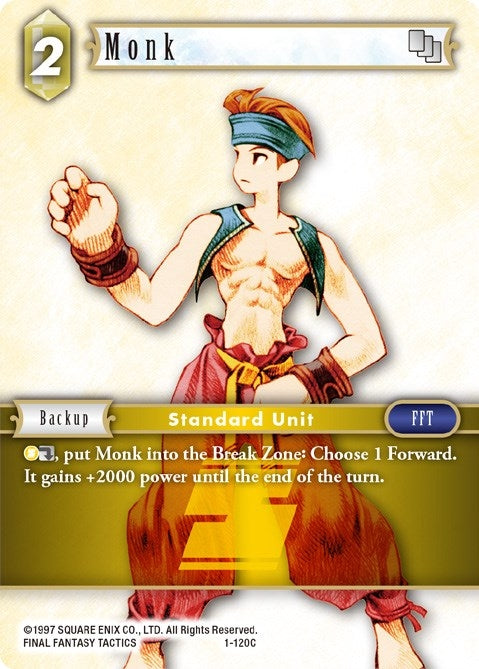 Monk Male Unit (1-120C) [OP1]