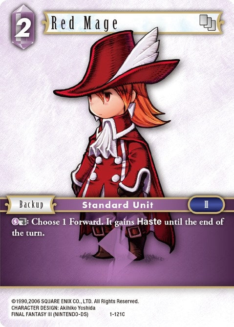 Red Mage Refia (1-121C) [OP1]