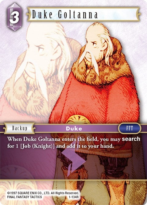 Duke Goltanna (1-134R) [OP1]