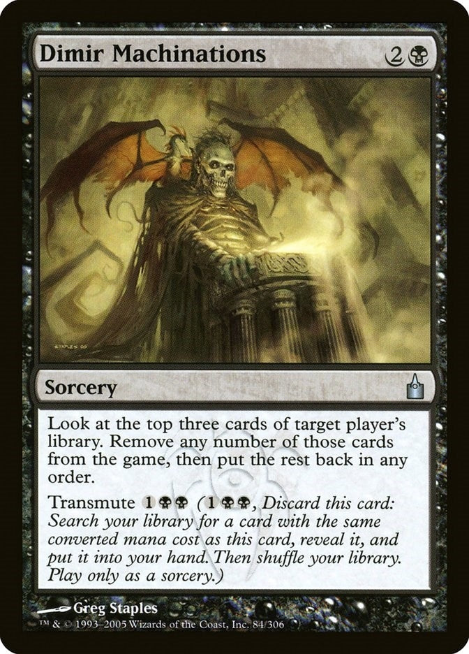 Dimir Machinations (84) [RAV]