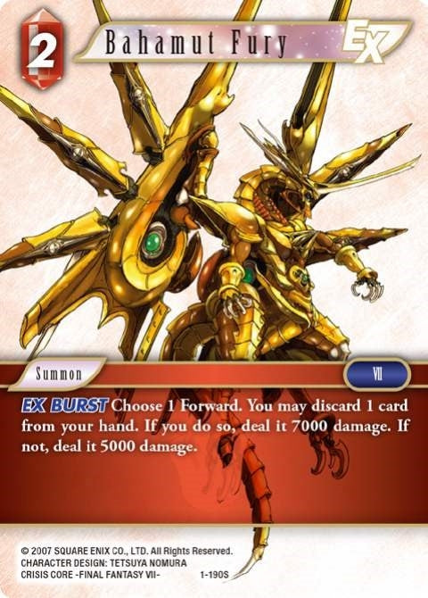 Bahamut Fury EX (1-190S) [OP1]