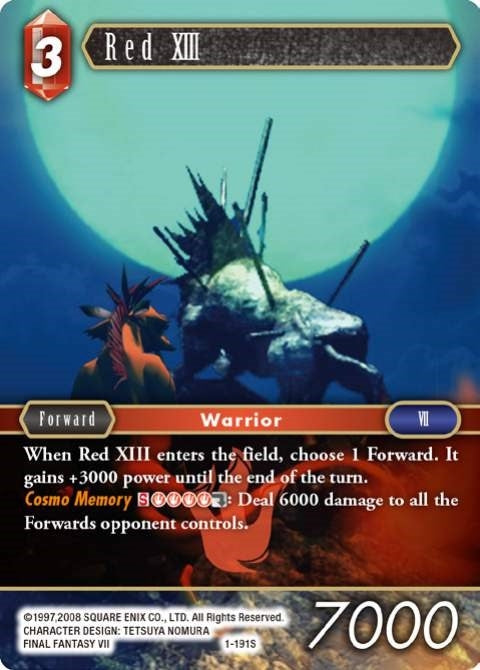 Red XIII Starter (1-191S) [OP1]