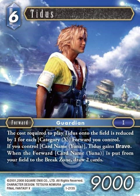 Tidus Starter (1-213S) [OP1]
