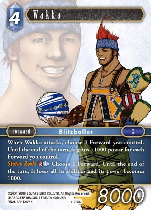 Wakka Starter (1-216S) [OP1]