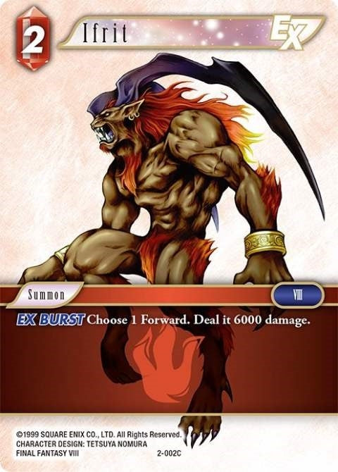 Ifrit EX (2-002C) [OP2]