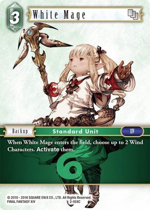 White Mage (2-058C) [OP2]