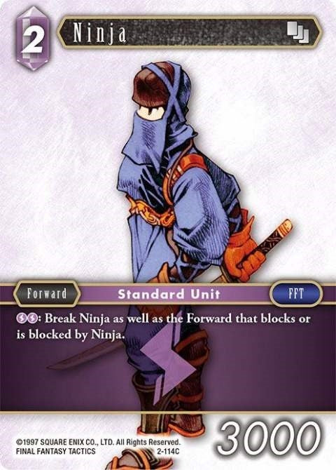 Ninja Male Unit (2-114C) [OP2]