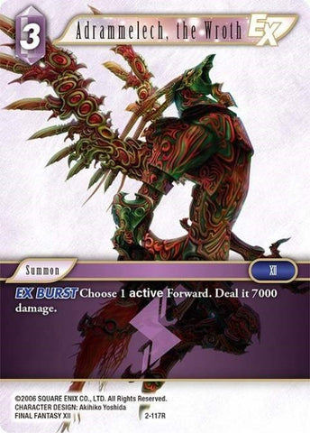 Adrammelech the Wroth EX (2-117R) [OP2]
