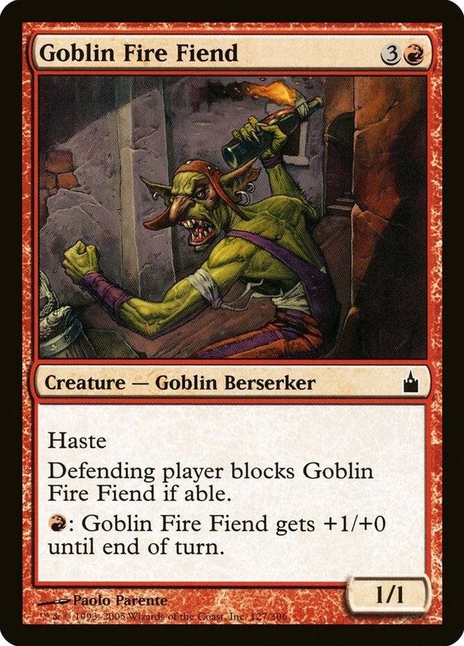Goblin Fire Fiend (127) [RAV]