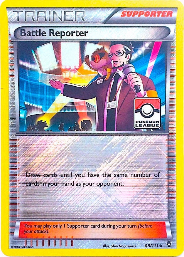 Battle Reporter 88 111 Pokemon League (088/111) [PR]