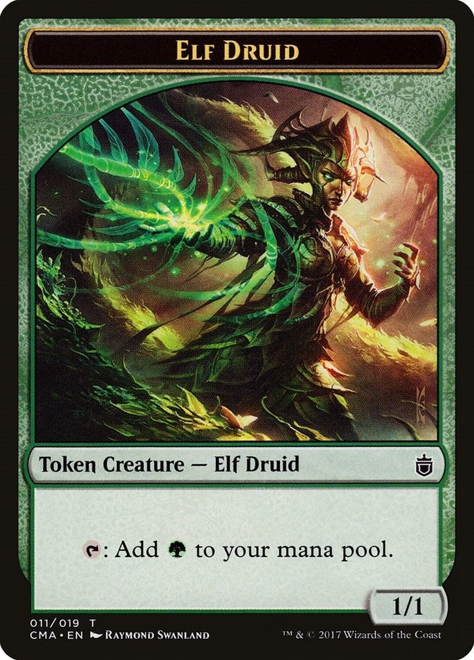 Elf Druid Token 011 (11) [CMA]