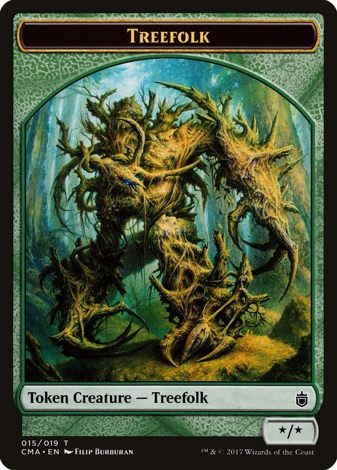 Treefolk Token 015 (15) [CMA]