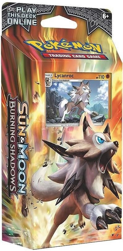 Burning Shadows Theme Deck Rock Steady Lycanroc [SM03]