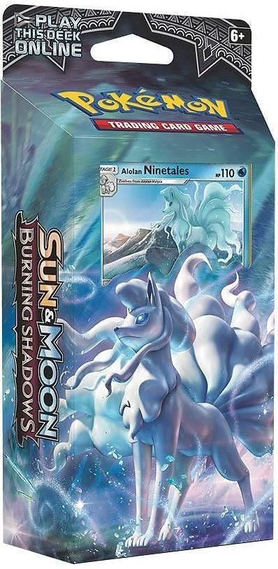 Burning Shadows Theme Deck Luminous Frost Alolan Ninetales [SM03]