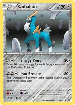 Cobalion 84 101 Battle Arena Deck Exclusive (084/101) [PR]