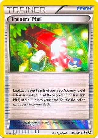 Trainers Mail 92a 108 Holo (092a/108) [PR]