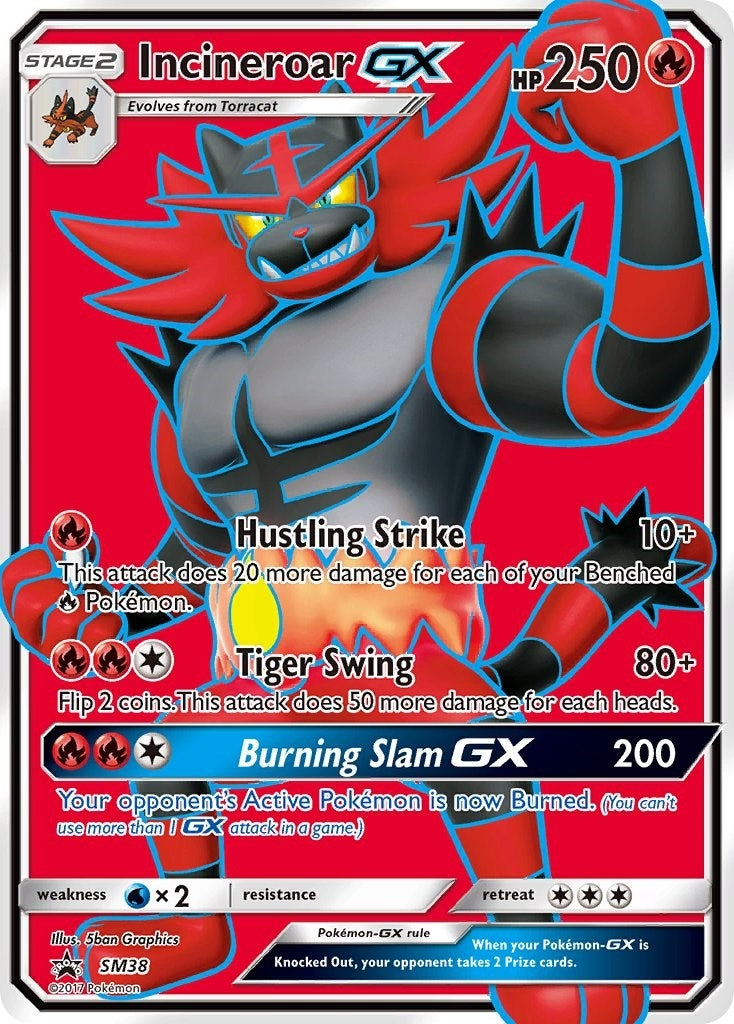 Incineroar GX SM38 (SM38) [SMP]