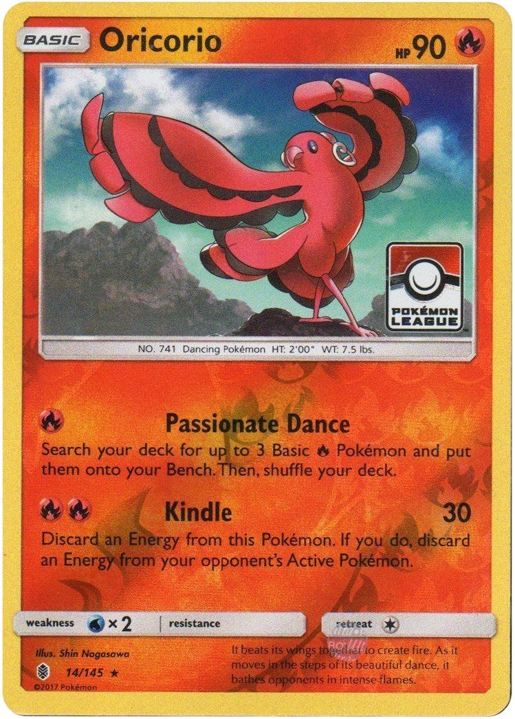 Oricorio 14 145 Pokemon League (014/145) [PR]