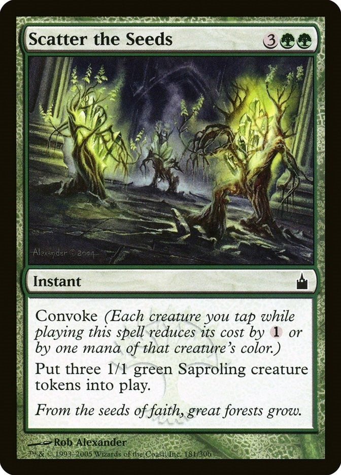 Scatter the Seeds (181) [RAV]