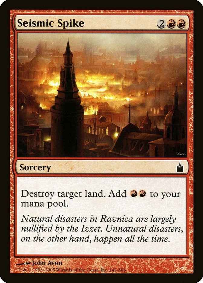 Seismic Spike (141) [RAV]