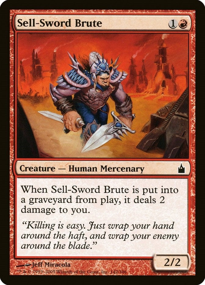 Sell Sword Brute (142) [RAV]