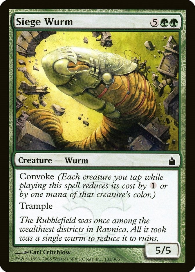 Siege Wurm (183) [RAV]