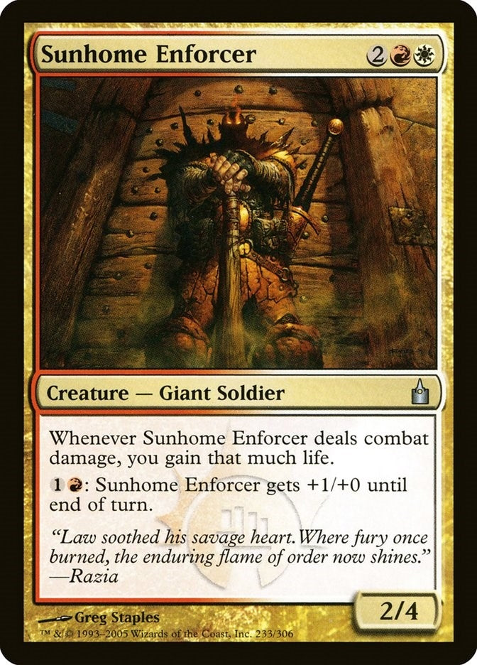 Sunhome Enforcer (233) [RAV]