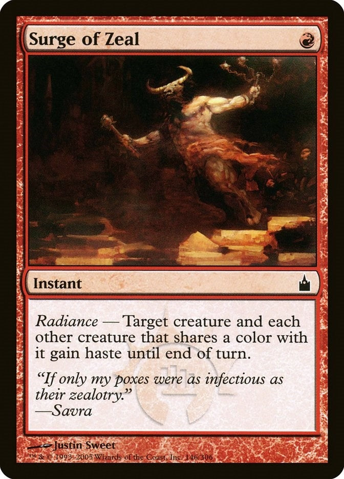 Surge of Zeal (146) [RAV]