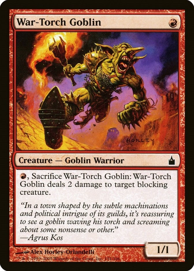 War Torch Goblin (151) [RAV]