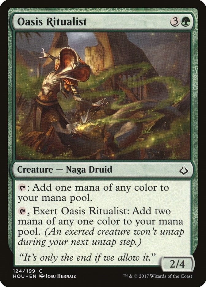 Oasis Ritualist (124) [HOU]