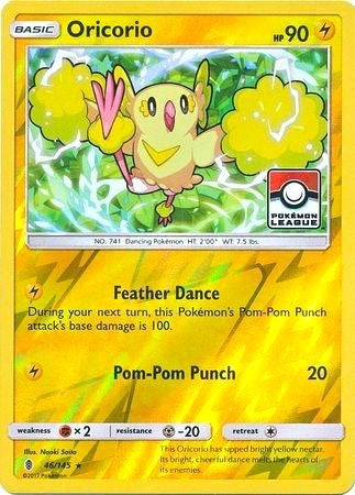 Oricorio 46 145 Pokemon League (046/145) [PR]