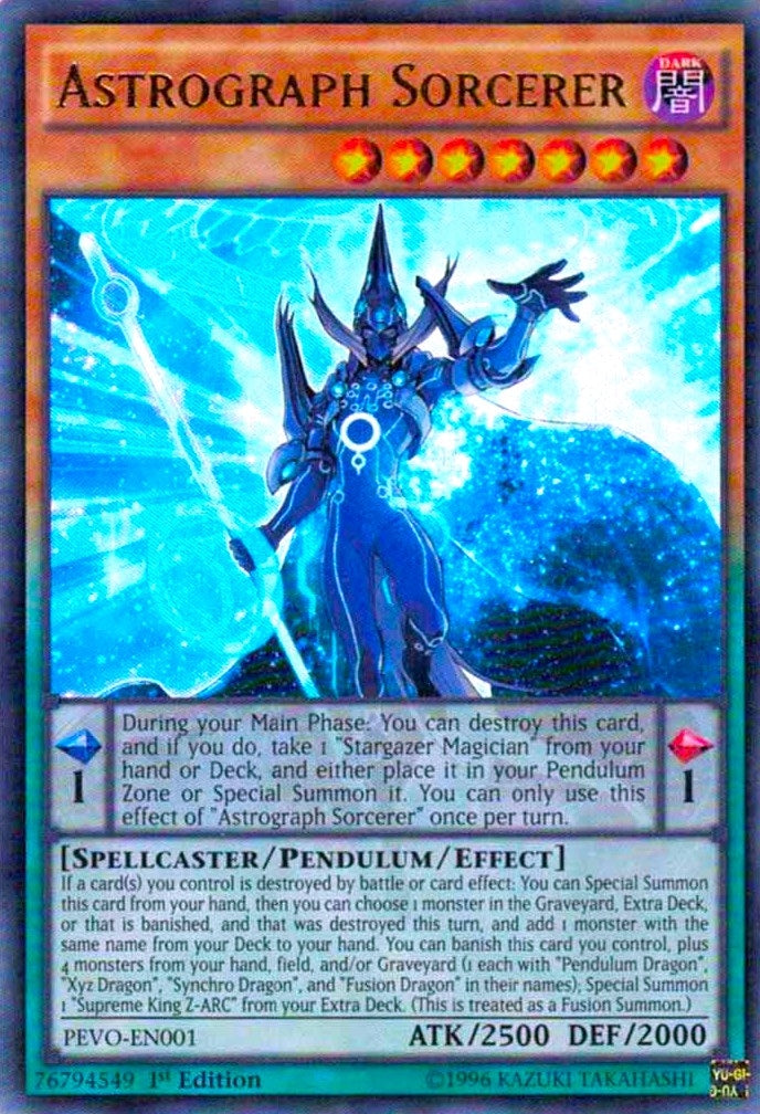 Astrograph Sorcerer (PEVO-EN001) [PEVO]