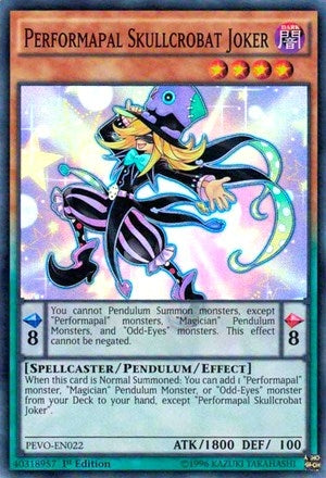 Performapal Skullcrobat Joker (PEVO-EN022) [PEVO]