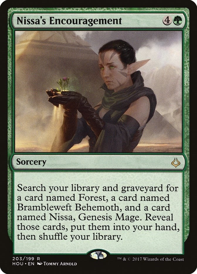 Nissas Encouragement (203) [HOU]