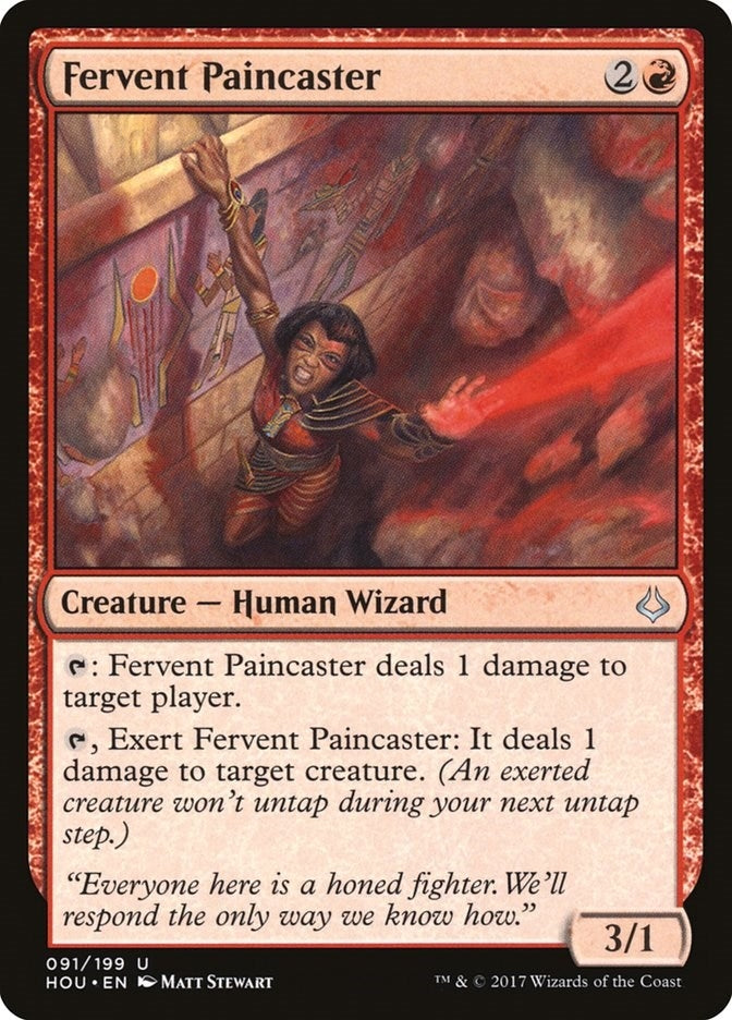 Fervent Paincaster (91) [HOU]